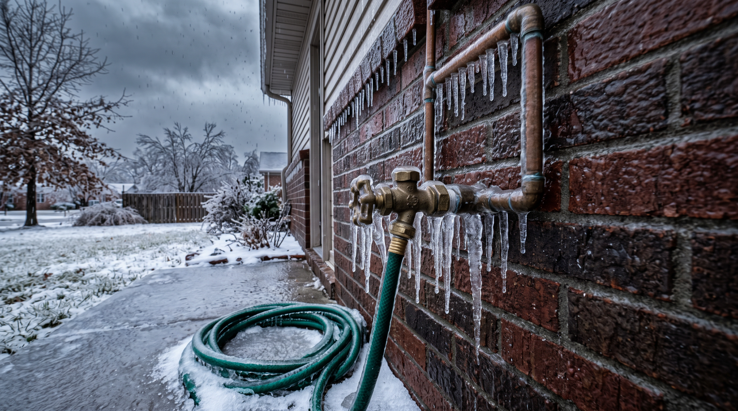 outdoors-hose-and-faucet-frozen-in-a-cold-winter